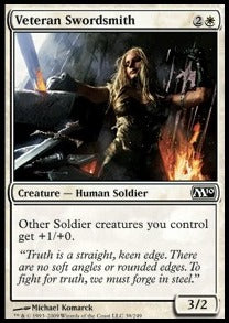 Veteran Swordsmith - Magic 2010 (Common) [M10-39] Imagen principal del producto