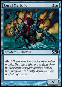 Coral Merfolk - Magic 2010 (Common) [M10-47] Main image
