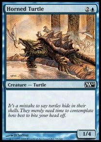 Horned Turtle - Magic 2010 (Common) [M10-55] Imagen principal del producto