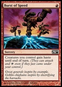 Burst of Speed - Magic 2010 (Common) [M10-129] Imagen principal del producto