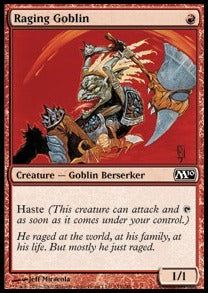 Raging Goblin - Magic 2010 (Common) [M10-153]