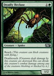 Deadly Recluse - Magic 2010 (Common) [M10-175] Immagine principale del prodotto