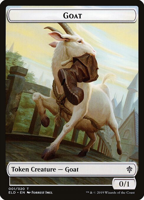 Goat – Throne of Eldraine Tokens (TELD-1) Magic: The Gathering card | LC-REM-20260804-15151595127116-213be25c-88db-440b-83c3-973586a4f320