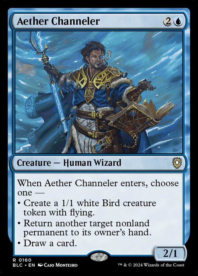 Aether Channeler - Commander: Bloomburrow (Rare) [BLC-160]
