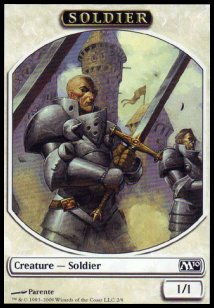 Soldier Token (White 1/1) Main image
