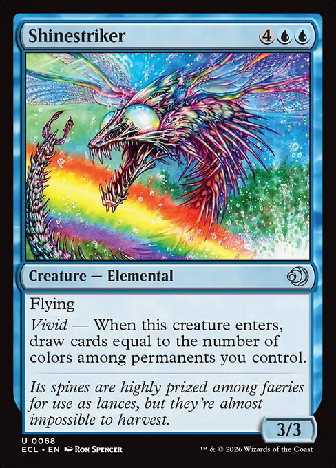 Shinestriker – Lorwyn Eclipsed (ECL-68) Magic: The Gathering card Main image