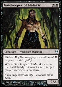 Gatekeeper of Malakir - Zendikar (Uncommon) [ZEN-89] Hauptbild