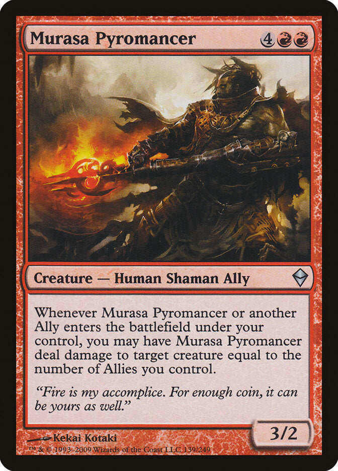 Murasa Pyromancer - Zendikar (Uncommon) [ZEN-139] Main image