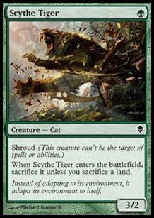 Scythe Tiger - Zendikar (Common) [ZEN-183] Hauptbild