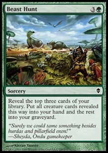 Beast Hunt - Zendikar (Common) [ZEN-158] Hauptbild