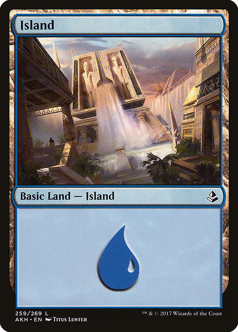 Island – Amonkhet (AKH-259) Magic: The Gathering card | LC-REM-20260804-15151797469516-2177da89-184b-4ecd-ae08-a074ac4862e1 Imagen principal del producto