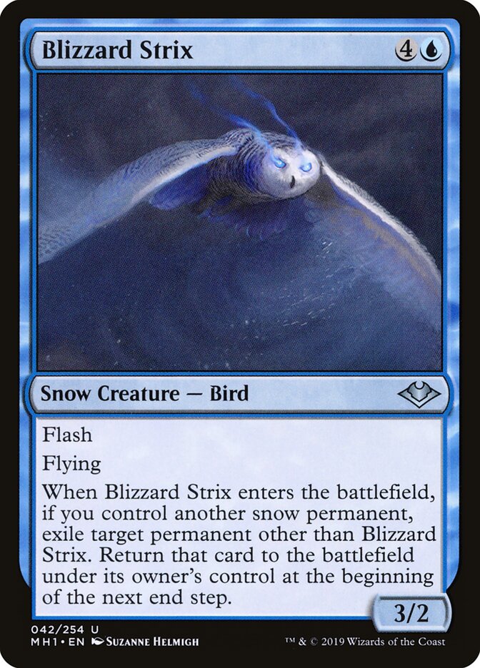 Blizzard Strix - Modern Horizons (Uncommon) [MH1-42]