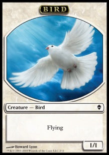 Bird Token (White 1/1) Hoofdafbeelding
