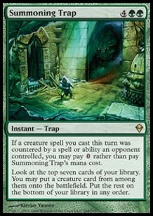 Summoning Trap - Zendikar (Rare) [ZEN-184] Hauptbild
