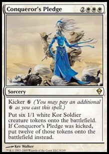 Conqueror's Pledge - Zendikar (Rare) [ZEN-8] Immagine principale del prodotto