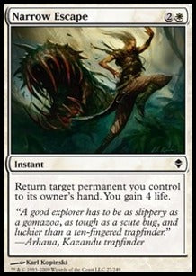 Narrow Escape - Zendikar (Common) [ZEN-27] Hauptbild