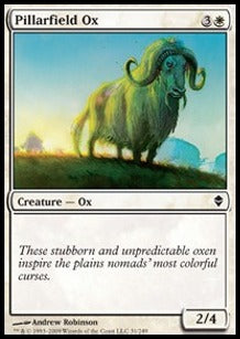 Pillarfield Ox - Zendikar (Common) [ZEN-31] Hauptbild