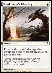 Shieldmate's Blessing - Zendikar (Common) [ZEN-35] Hauptbild