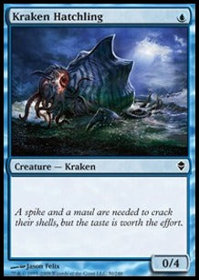 Kraken Hatchling - Zendikar (Common) [ZEN-50] Immagine principale del prodotto