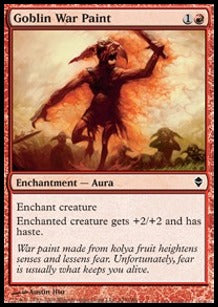Goblin War Paint - Zendikar (Common) [ZEN-129] Hauptbild