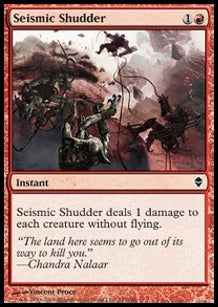 Seismic Shudder - Zendikar (Common) [ZEN-147] Immagine principale del prodotto