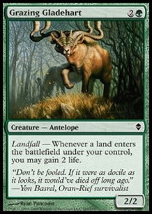 Grazing Gladehart - Zendikar (Common) [ZEN-163]