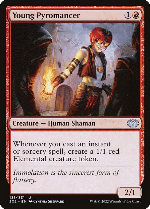 Young Pyromancer – Double Masters 2022 (2X2-131) Magic: The Gathering card | LC-REM-20260804-15151585886540-219577e6-758a-4135-9a8d-f95df964137a