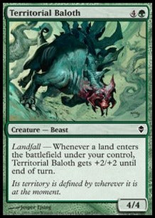 Territorial Baloth - Zendikar (Common) [ZEN-188] Immagine principale del prodotto