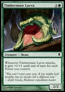 Timbermaw Larva - Zendikar (Common) [ZEN-189] Hauptbild