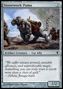 Stonework Puma - Zendikar (Common) [ZEN-207] Hauptbild
