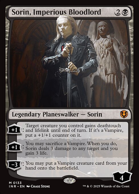 Sorin, Imperious Bloodlord – Innistrad Remastered (INR-133) Magic: The Gathering card