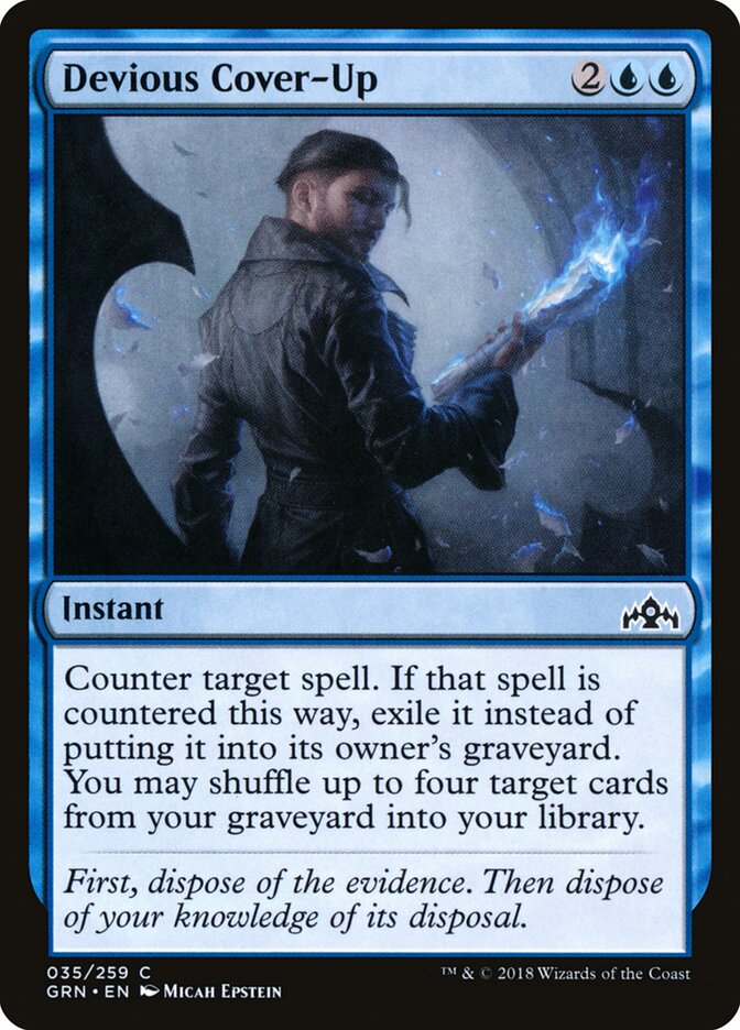 Devious Cover-Up - Guilds of Ravnica (Common) [GRN-35]