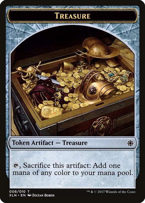 Treasure – Ixalan Tokens (TXLN-8) Magic: The Gathering card | LC-REM-20260804-15151796224332-21e89101-f1cf-4bbd-a1d5-c5d48512e0dd