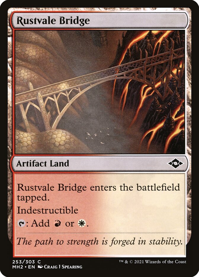 Rustvale Bridge - Modern Horizons 2 (Common) [MH2-253]