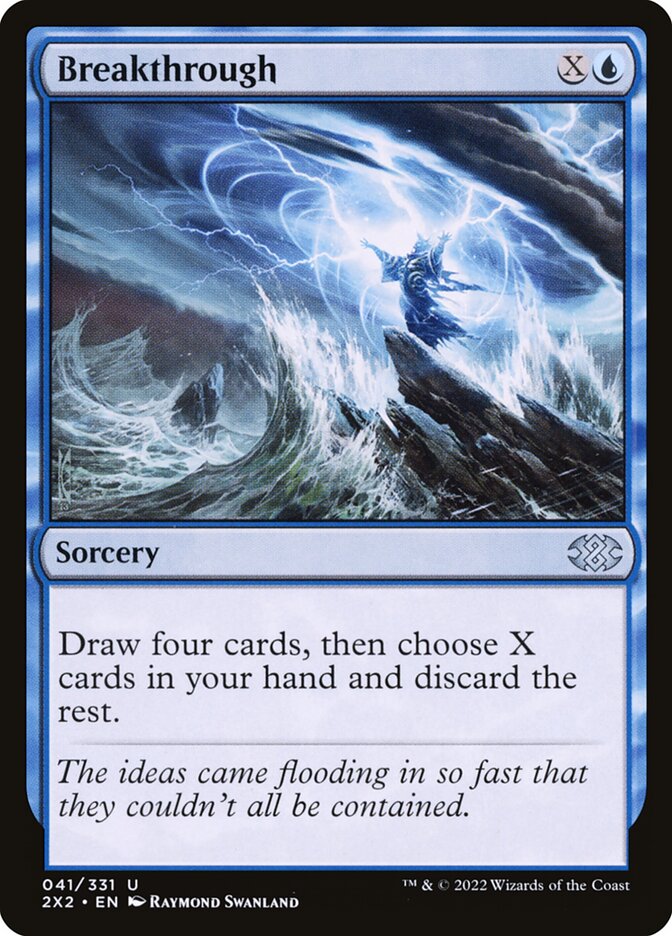 Breakthrough - Double Masters 2022 (Uncommon) [2X2-41]