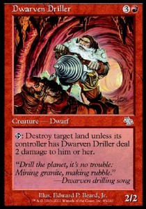 Dwarven Driller - Judgment (Uncommon) [JUD-85] Main image