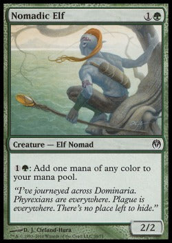 Nomadic Elf - Duel Decks: Phyrexia vs. The Coalition (Common) [DDE-38] Main image