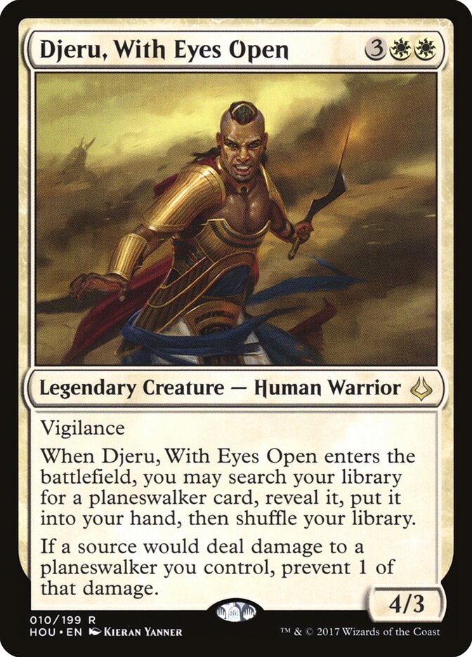 Djeru, With Eyes Open - Hour of Devastation (Rare) [HOU-10]