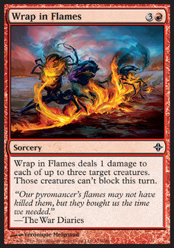 Wrap in Flames - Rise of the Eldrazi (Common) [ROE-173] Imagen principal del producto