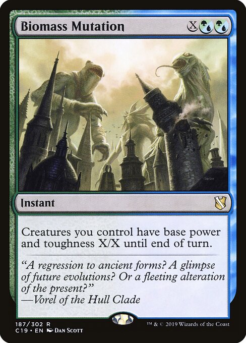 Biomass Mutation – Commander 2019 (C19-187) Magic: The Gathering card | LC-REM-20260804-15369931456844-2267c580-b641-4d6f-8bd9-deb1c6393d14