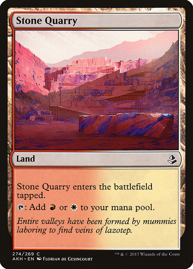 Stone Quarry - Amonkhet (Common) [AKH-274]