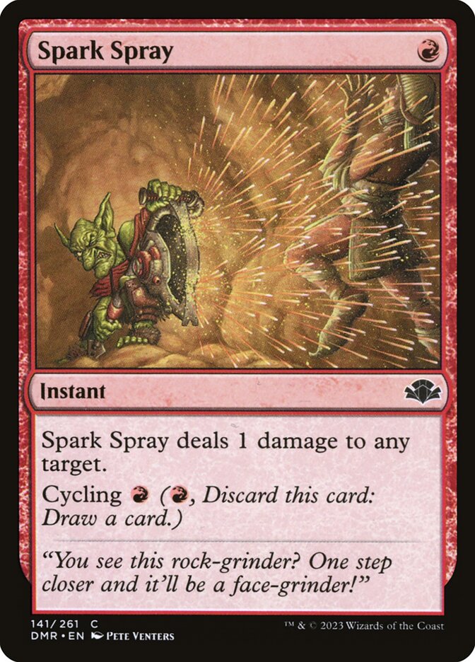 Spark Spray - Dominaria Remastered (Common) [DMR-141]
