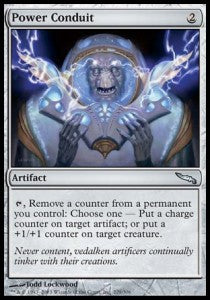 Power Conduit - Mirrodin (Uncommon) [MRD-229] Hoofdafbeelding