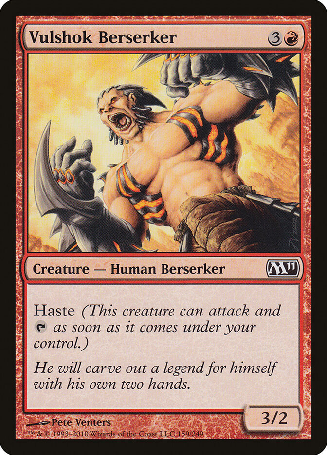 Vulshok Berserker - Magic 2011 (Common) [M11-159] Imagen principal del producto