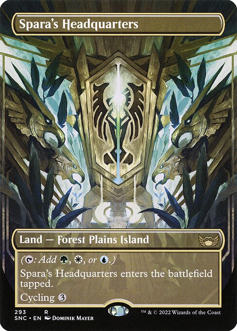 Spara's Headquarters – Streets of New Capenna (SNC-293) Magic: The Gathering card | LC-REM-20260804-15383678222668-229a0d4a-3777-451d-a2fb-f1a2fdf8019f