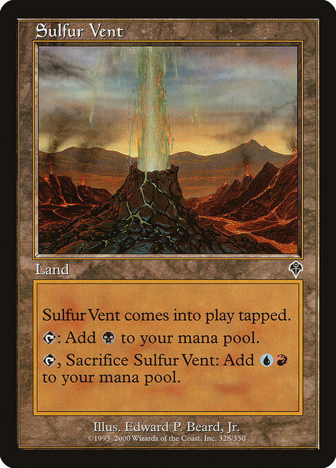 Sulfur Vent – Invasion (INV-328) Magic: The Gathering card