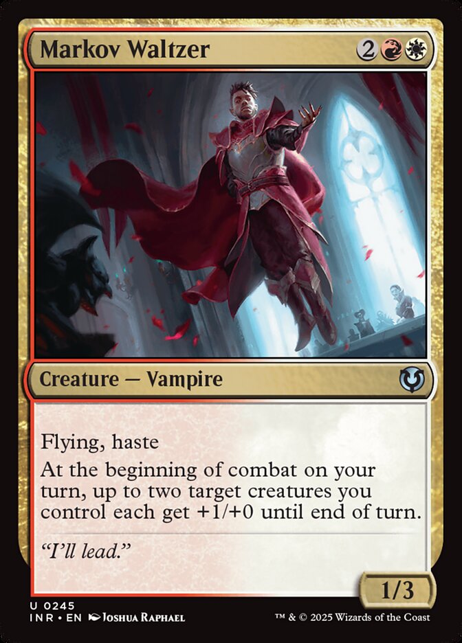 Magic-kaart Markov Waltzer INR-245 uit Innistrad Remastered (Uncommon)