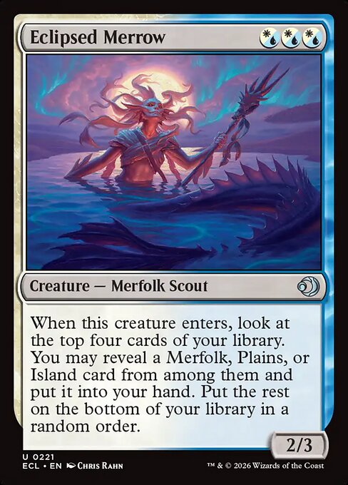 Eclipsed Merrow – Lorwyn Eclipsed (ECL-221) Magic: The Gathering card