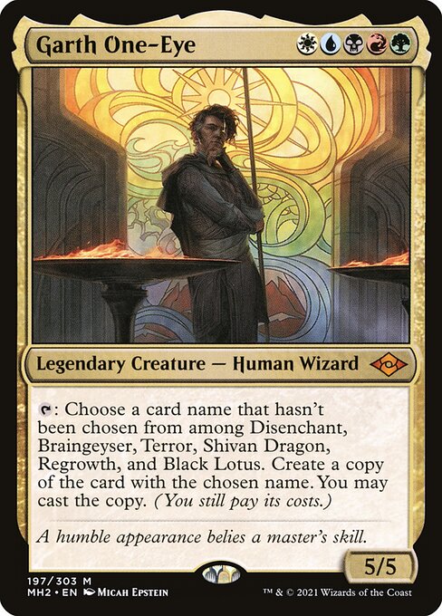 Garth One-Eye – Modern Horizons 2 (MH2-197) Magic: The Gathering card