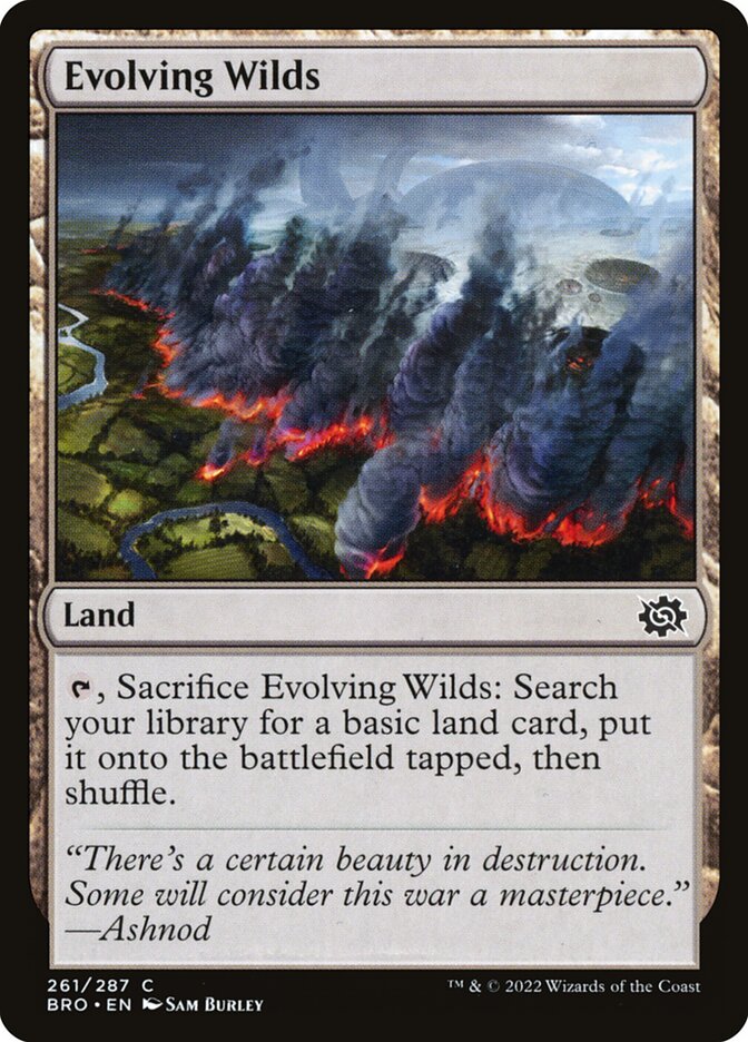 Evolving Wilds - The Brothers' War (Common) [BRO-261]